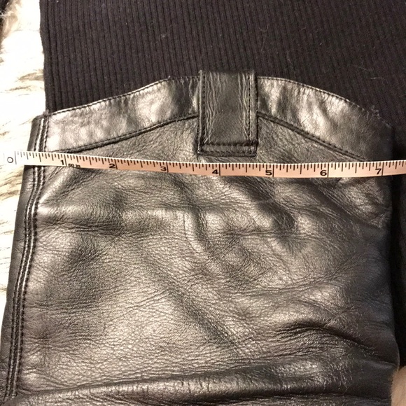 Steve Madden Leather 90’s Slouchy Boots - Removable Strap - Picture 4 of 6